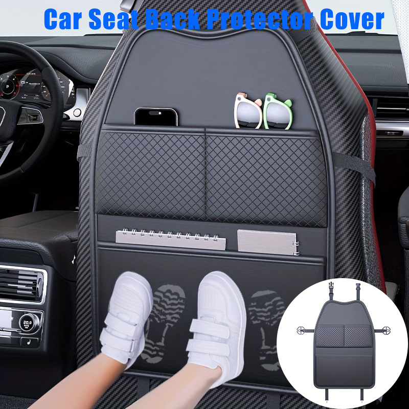 Tablet Accessories Bag - Yeni Araba Koltuğu Koruyucu Kılıf, Cepli,