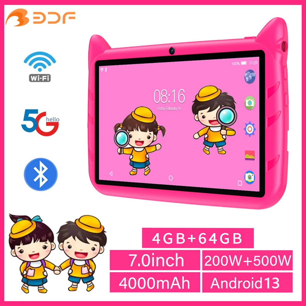 Kids Tablet With Accessories - BDF 7 İnç Çocuk Tableti Android