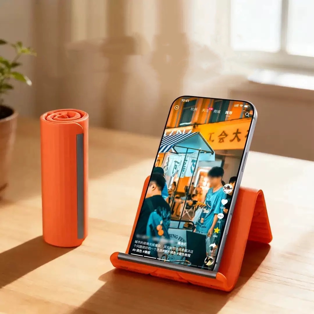 Tablet Accessory - Tembel Taşınabilir Telefon Standı Silikon Masaüstü